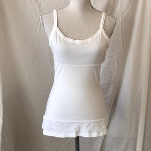 Original Yummy Tummy Shaping Tank white Large EUC